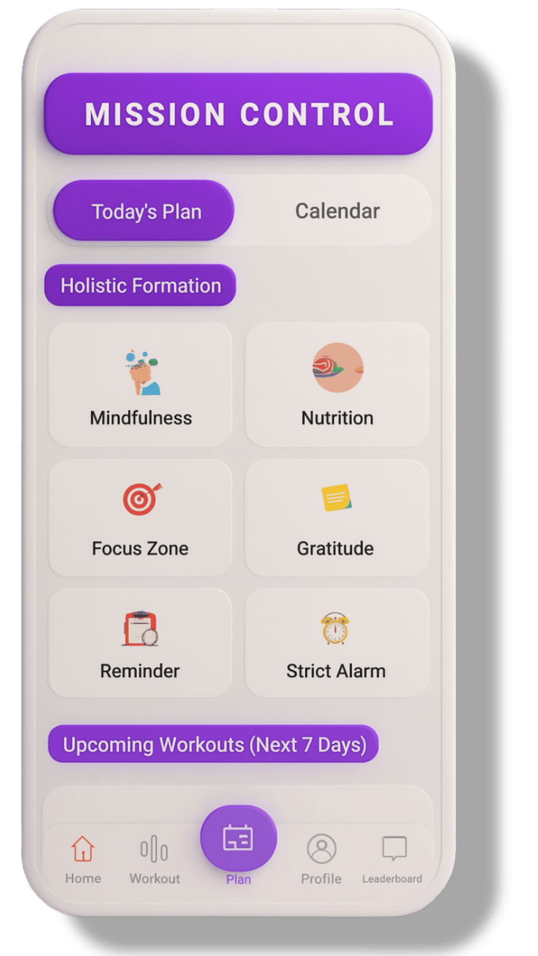 AniTrain app interface screenshot